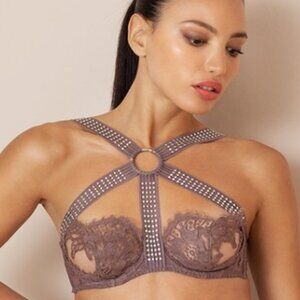 Agent Provocateur Soiree ANELIYA Bra NWT Mink [N1]